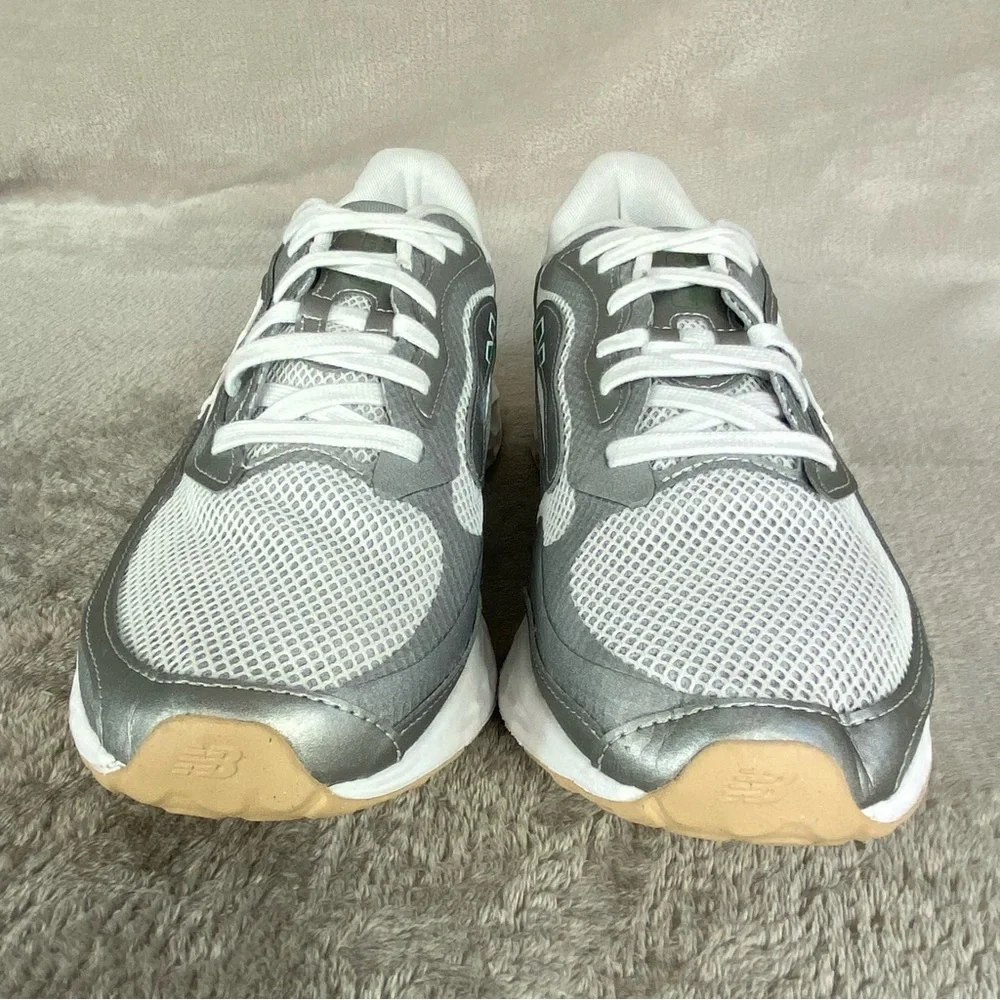 New Balance Arishi V4 Shoes Mens Size 12 White Green Fresh Foam Running‎ NEW